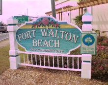 Welcome to Fort Walton Beach, Florida, the Camellia city.