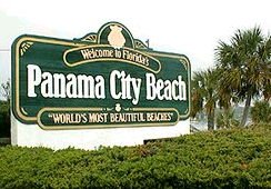 Welcome to Panama City Beach, Florida.